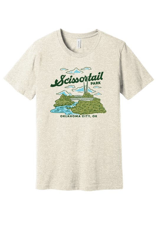 Bridge T-Shirt :: Scissortail Park