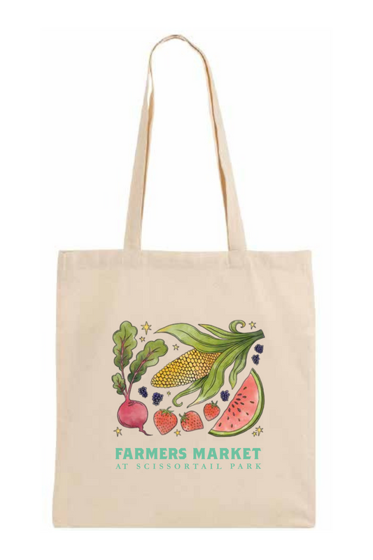 Farmers Market Tote Bag :: Scissortail Park